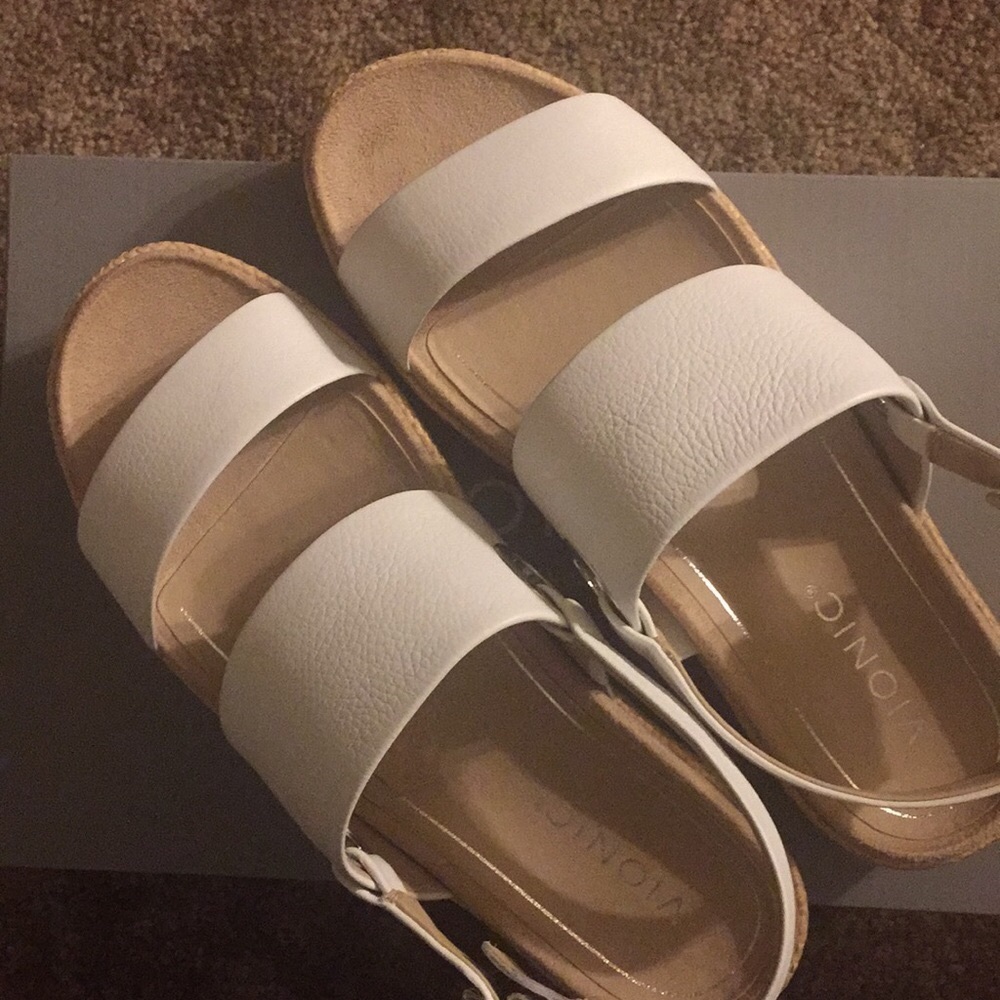 Vionic platform sling back